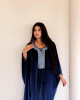 Luxurious Velvet Abaya in Royal Colors