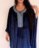 Luxurious Velvet Abaya in Royal Colors