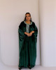 Luxurious Velvet Abaya in Royal Colors