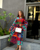 Bohemian Short Dress with Bright Colors