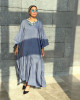 Blue Casual Set with Unique Prints Blue Casual Set with Unique Prints
