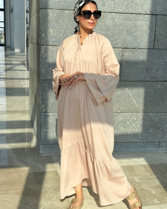 Long Linen Dress 