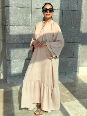 Long Linen Dress 