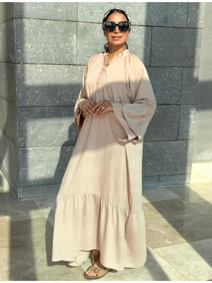 Long Linen Dress 