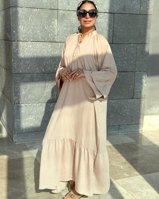 Long Linen Dress 