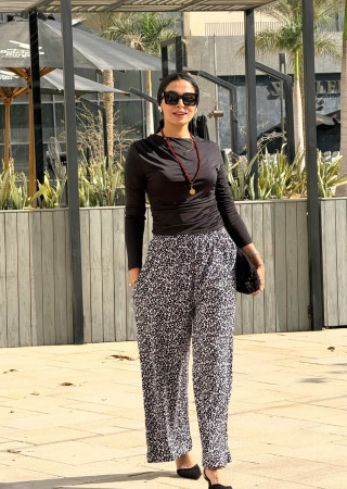 Summer floral pants