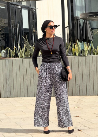 Summer floral pants