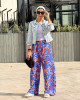 Floral cotton pants Floral cotton pants
