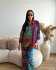 Women's Linen Set with Modern Bohemian Design Women's Linen Set with Modern Bohemian Design