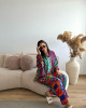 Women's Linen Set with Modern Bohemian Design Women's Linen Set with Modern Bohemian Design