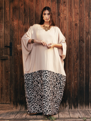 Royal caftan with a luxurious modern design