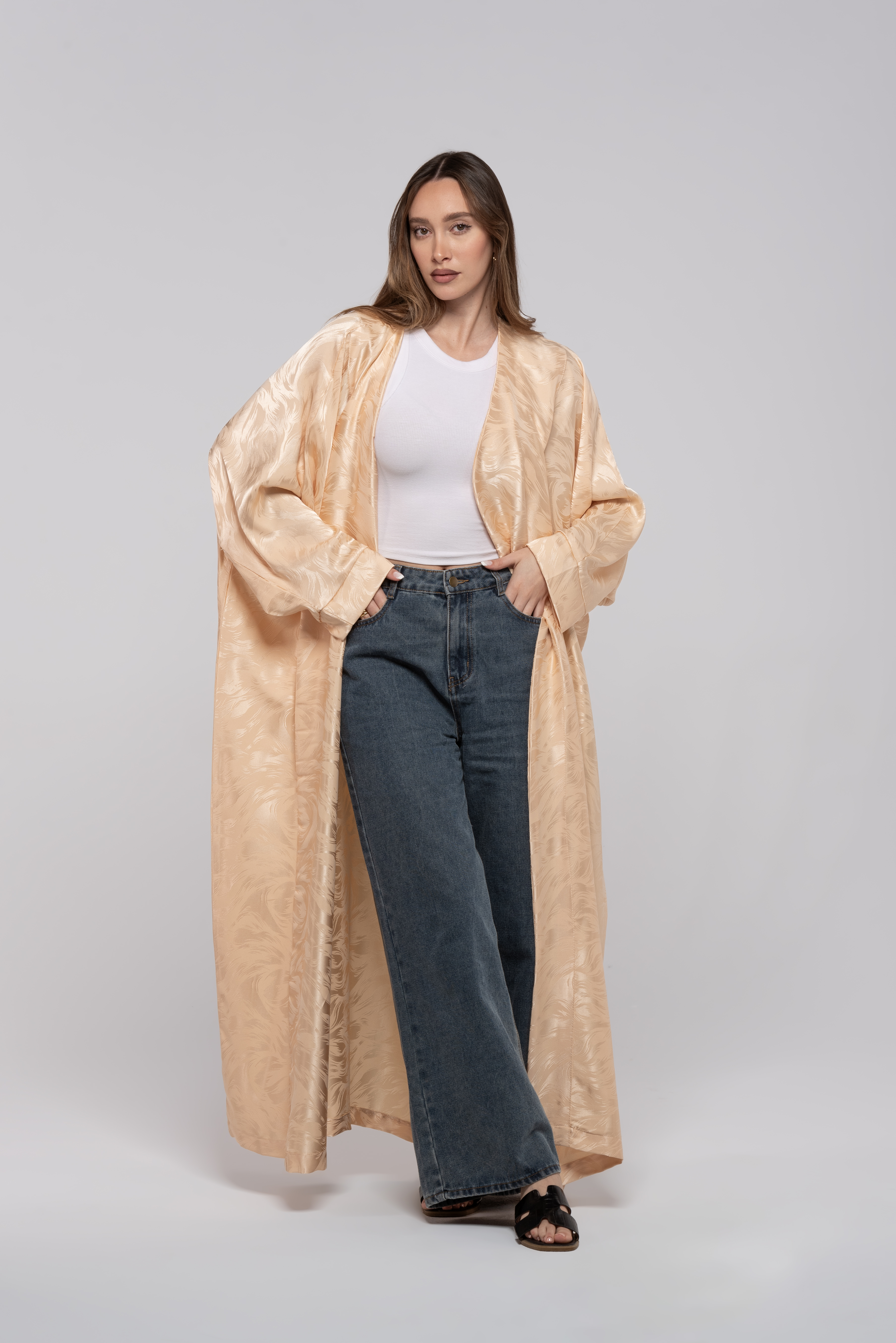Women's Jen Cardigan in Beige