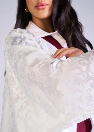 Long Satin Cardigan Elegance and Luxury
