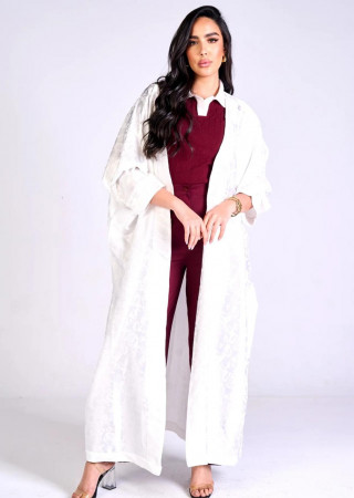 Long Satin Cardigan Elegance and Luxury