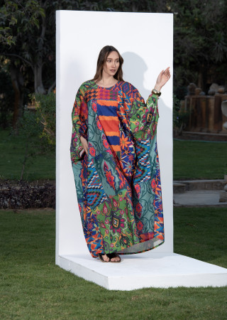 Bohemian Long Linen kaftan