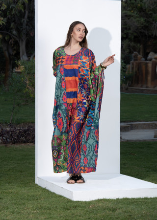 Bohemian Long Linen kaftan