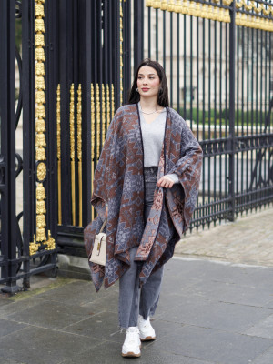 Luxurious design cashmere wool cap