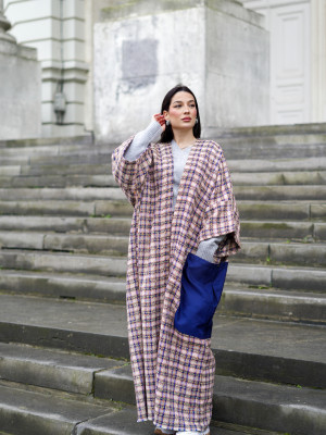 Luxury Merino Wool Coat with Modern and Elegant Design