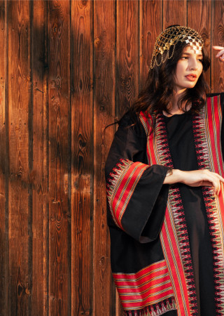 Embroidered Cotton Cardigan