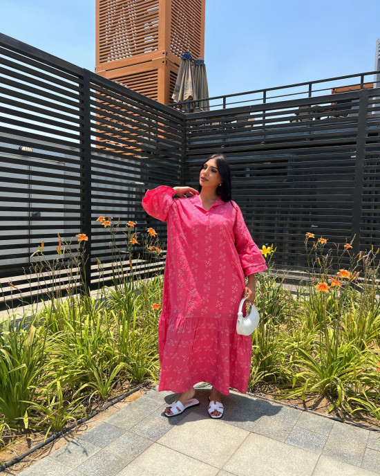 Long elastic dress