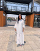 Long elastic dress