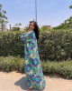 Long dress in brightly colored patterns Long dress in brightly colored patterns
