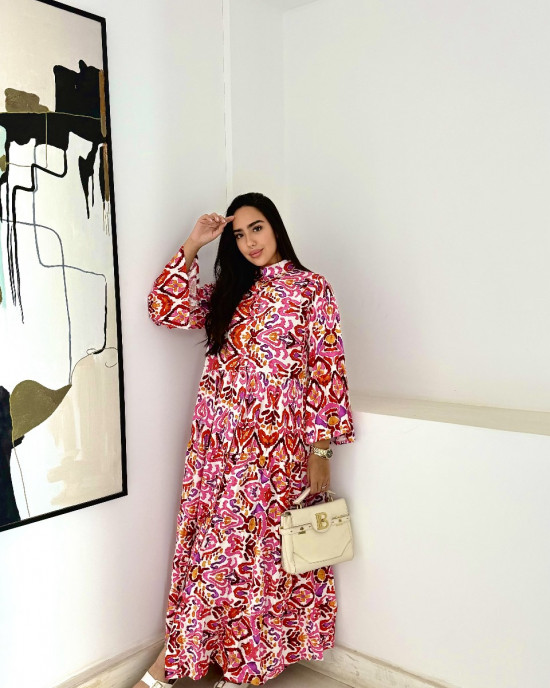Summer Bohemian Printed Maxi Dress