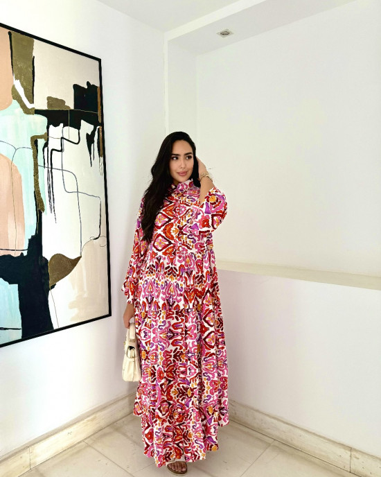 Summer Bohemian Printed Maxi Dress