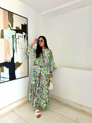 Summer Bohemian Printed Maxi Dress