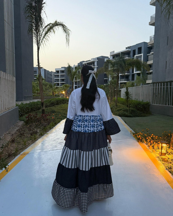 long style Cotton Dress