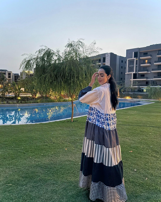 long style Cotton Dress