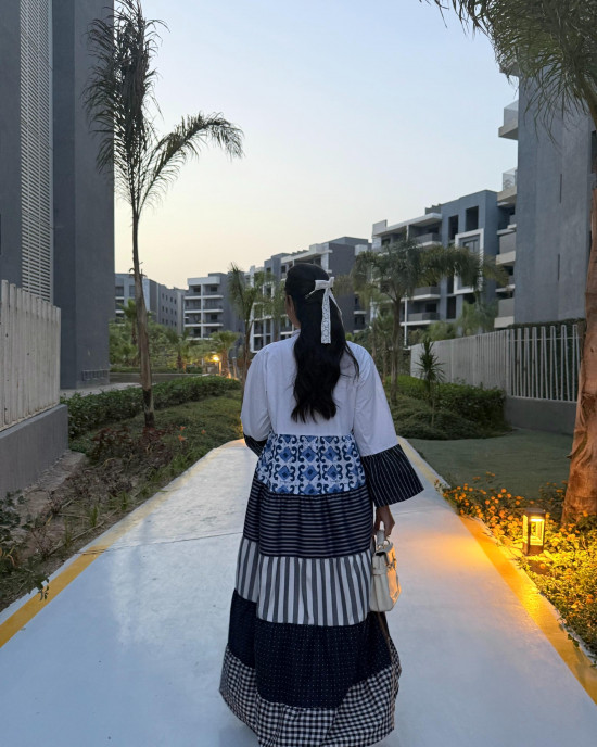 long style Cotton Dress