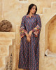 Long Printed Linen kaftan with Vibrant Colors
