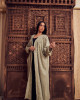 Luxurious Open Linen Cardigan with Elegant Embroidery