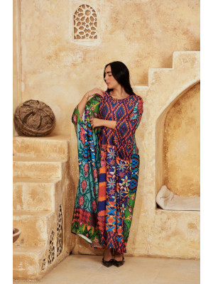 Bohemian Long Linen kaftan