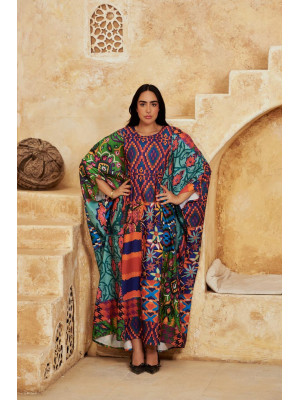 Bohemian Long Linen kaftan