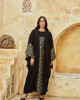 Long Linen kaftan with Wide Sleeves