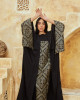 Long Linen kaftan with Wide Sleeves